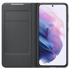 Etui folio Samsung Smart LED View EF-NG996 Samsung Galaxy S21 Plus 5G Noir