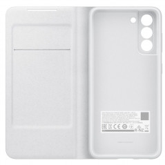 Etui folio Samsung Smart LED View EF-NG996 Samsung Galaxy S21 Plus 5G Gris (Argent)