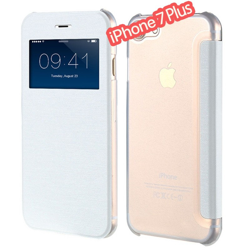 Étui folio ultra-fin à fenêtre Apple iPhone 7/8 Plus
