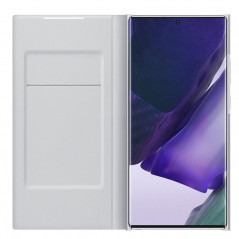 Samsung - Galaxy Note 20 Ultra 5G Etui folio Smart LED View EF-NN985 Blanc