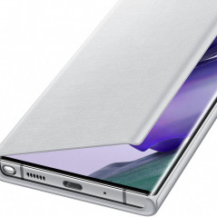 Samsung - Galaxy Note 20 Ultra 5G Etui folio Smart LED View EF-NN985 Blanc
