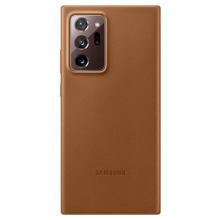 Coque cuir Samsung EF-VN985 Leather Samsung Galaxy Note 20 Ultra (5G) Marron