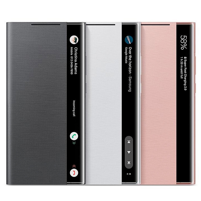 Etui folio Samsung Smart Clear view EF-ZN985 Samsung Galaxy Note 20 Ultra (5G)