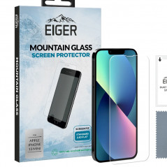 Eiger - iPhone 13 Mini Protection écran MOUNTAIN GLASS Clair
