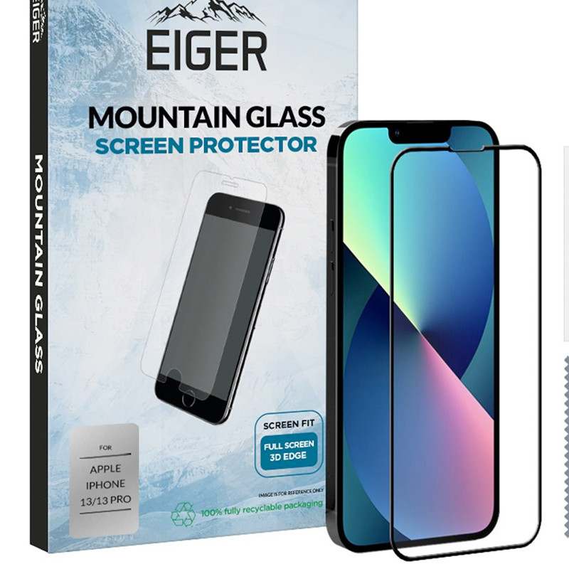 Eiger - iPhone 14/13 / iPhone 13 PRO Protection écran MOUNTAIN GLASS