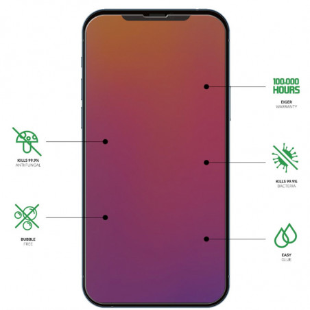 Eiger - iPhone 14/13 / iPhone 13 PRO Protection écran MOUNTAIN GLASS PLUS