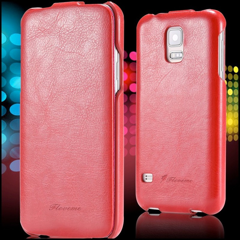 Etui flip Vintage Samsung Galaxy S5