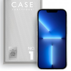 Case FortyFour - iPhone 13 PRO Coque souple No.1 Clair (Transparente)