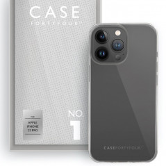 Case FortyFour - iPhone 13 PRO Coque souple No.1 Clair (Transparente)