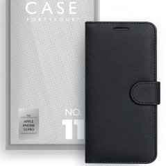 Case FortyFour - iPhone 13 PRO Etui folio No.11 Noir