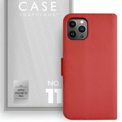 Case FortyFour - iPhone 13 PRO Etui folio No.11 Rouge