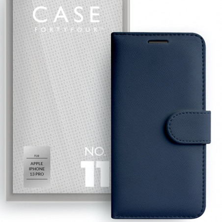 Case FortyFour - iPhone 13 PRO Etui folio No.11 Bleu