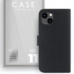 Case FortyFour - iPhone 13 Mini Etui folio No.11 Noir