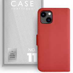 Case FortyFour - iPhone 13 Mini Etui folio No.11 Rouge