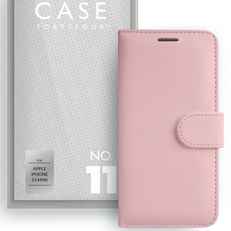 Case FortyFour - iPhone 13 Mini Etui folio No.11 Rose