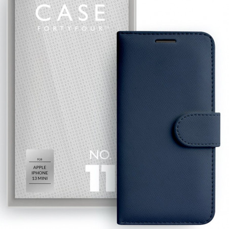 Case FortyFour - iPhone 13 Mini Etui folio No.11 Bleu