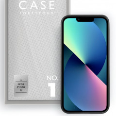 Case FortyFour - iPhone 13 Coque souple No.1 Noir