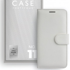 Case FortyFour - iPhone 13 Etui folio No.11 Blanc