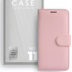 Case FortyFour - iPhone 13 Etui folio No.11 Rose