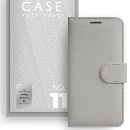 Case FortyFour - iPhone 13 Etui folio No.11 Gris