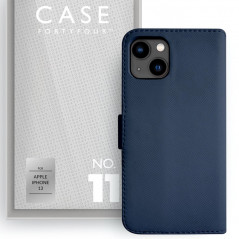 Case FortyFour - iPhone 13 Etui folio No.11 Bleu