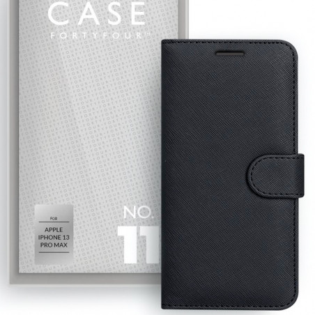 Case FortyFour - iPhone 13 PRO MAX Etui folio No.11 Noir
