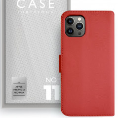 Case FortyFour - iPhone 13 PRO MAX Etui folio No.11 Rouge