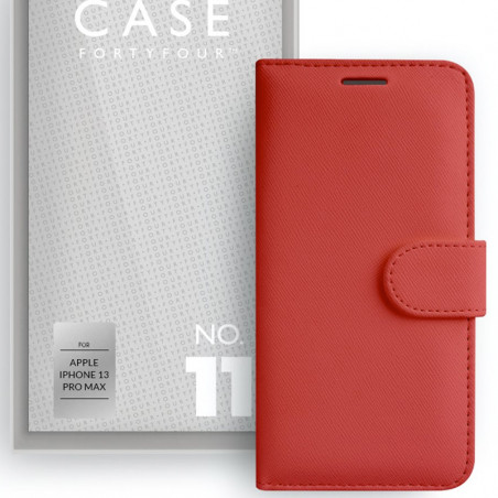 Case FortyFour - iPhone 13 PRO MAX Etui folio No.11 Rouge