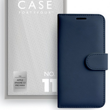 Case FortyFour - iPhone 13 PRO MAX Etui folio No.11 Bleu
