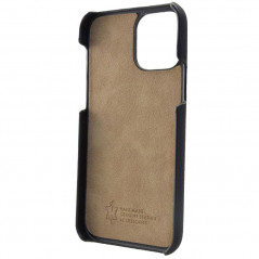 Mike Galeli -  iPhone 13 PRO Coque cuir LENNY Noir