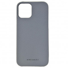 Mike Galeli -  iPhone 13 Coque cuir LENNY Gris