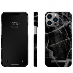 iDeal of Sweden - iPhone 13 PRO MAX Coque Black Thunder Marble