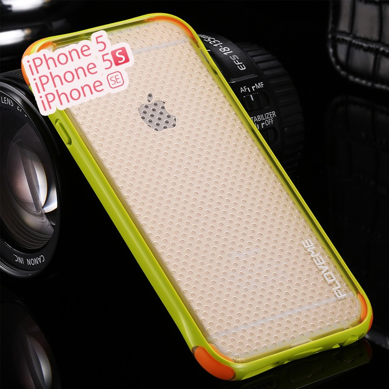 Coque MESH Soft Touch perforé Apple iPhone 5/5S/SE