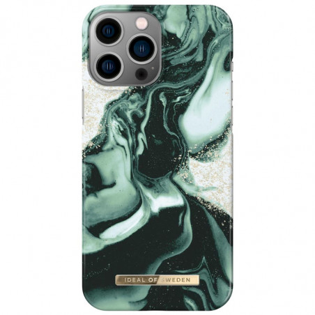 iDeal of Sweden - iPhone 13 PRO Coque Golden Olive Marble