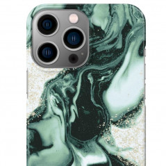 iDeal of Sweden - iPhone 13 PRO Coque Golden Olive Marble