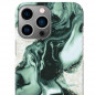 iDeal of Sweden - iPhone 13 PRO Coque Golden Olive Marble