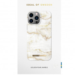 iDeal of Sweden - iPhone 13 PRO Coque Golden Pearl Marble