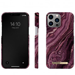 iDeal of Sweden - iPhone 13 PRO Coque Golden Plum Marble