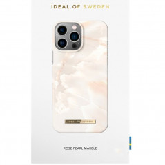 iDeal of Sweden - iPhone 13 PRO Coque Rose Pearl Marble