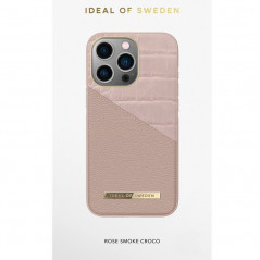 iDeal of Sweden - iPhone 13 PRO Coque Rose Smoke Croco