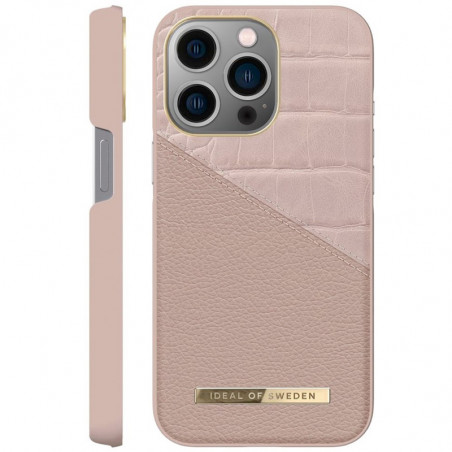 iDeal of Sweden - iPhone 13 PRO Coque Rose Smoke Croco