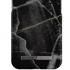 iDeal of Sweden - iPhone 13 Coque Black Thunder Marble