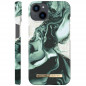 iDeal of Sweden - iPhone 13 Coque Golden Olive Marble