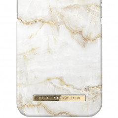 iDeal of Sweden - iPhone 13 Coque Golden Pearl Marble