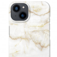 iDeal of Sweden - iPhone 13 Coque Golden Pearl Marble
