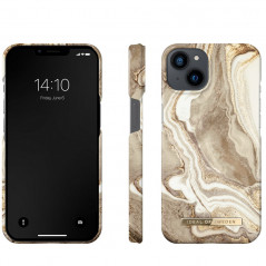 iDeal of Sweden - iPhone 13 Coque Golden Sand Marble