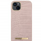 iDeal of Sweden - iPhone 13 Coque Misty Rose Croco