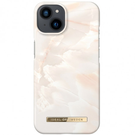 iDeal of Sweden - iPhone 13 Coque Rose Pearl Marble