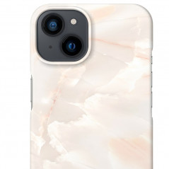 iDeal of Sweden - iPhone 13 Coque Rose Pearl Marble