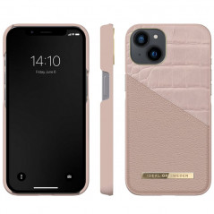 iDeal of Sweden - iPhone 13 Coque Rose Smoke Croco